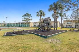 Playground and outdoor recreation area at Gulf Highlands Resort